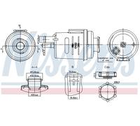 NISSENS 996314 Serbatoio compensazione, Refrigerante per FORD,LAND ROVER