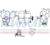NISSENS 996343 Serbatoio compensazione refrigerante