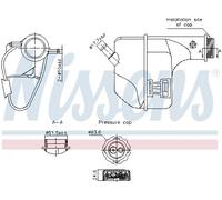 NISSENS 996355 Serbatoio compensazione refrigerante