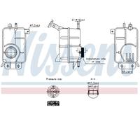 NISSENS 996356 Serbatoio compensazione, Refrigerante per CHEVROLET