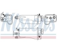 NISSENS 996361 Serbatoio compensazione, Refrigerante per BMW