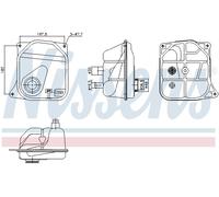 NISSENS 996362 Serbatoio compensazione refrigerante