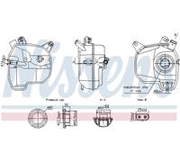 NISSENS 996380 Serbatoio compensazione refrigerante