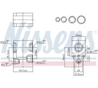 NISSENS Valvola di espansione climatizzatore 999349 per Golf IV Schrägheck (1J1)