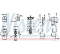 NISSENS 999446 Valvola ad espansione, Climatizzatore per CITROËN,PEUGEOT