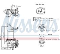 NISSENS Valvola EGR