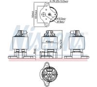 NISSENS AGR-Valvola Con Guarnizioni Adatta Per Opel Vectra B 98186