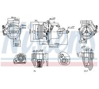 NISSENS 891074 Compressore aria condizionata