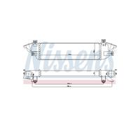 NISSENS Intercooler Scambiatore Radiatore Per Fiat Fullback Pick-up 6000605338