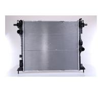 Radiatore Alette di raffreddamento saldate 606571 NISSENS per ALFA ROMEO GIULIA