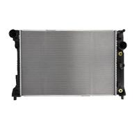 Radiatore Alette di raffreddamento saldate 67162 NISSENS per MERCEDES-BENZ CLS