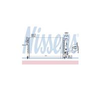 NISSENS Radiatore motore adatto per PEUGEOT 405 II (4B) 405 II Break (4E) Grupo Rafredamento Radiatore Rafredamento Motore 63528