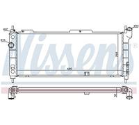 NISSENS Radiatore motore 63254A
