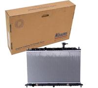 Nissens Radiatore raffreddamento motore 66687 – Alette saldate per KIA Rio II