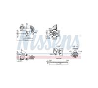 NISSENS Refroidisseur Radiateur Vanne EGR Per Renault Dacia Nissan Kubistar