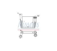 NISSENS Scambiatore Raffreddamento Per Porsche Cayenne 7L6145803F 955.110.803.00