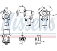 NISSENS Valvola EGR AGR Per Audi A6 Allroad VW Touareg Cayenne 98217