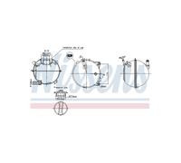 NISSENS Vase d'Espansione Liquido Refrigerante VW Bora Golf IV