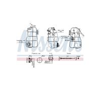 NISSENS VasO D’Espansione Liquido Raffreddamento Volvo V40 31338763