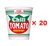Nissin Cup Noodle Chili Tomato Flavor Confezione da 20 Ramen istantaneo dal...