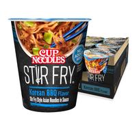 Nissin Cup Noodles - Tagliatelle in padella con salsa coreana, 82 ml (confezione da 6)