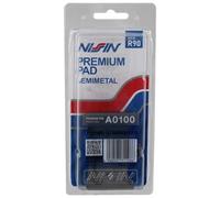 225106009 Pastiglie Freno Nissin A0110 Premium Semi-Metallic - 2P-211NS