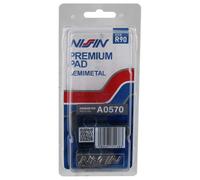 Nissin Pastiglie Freno Semi-sinterizzate Premium A0570 2p-264ns