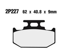 NISSIN Pastiglie freno stradale / Metallo sinterizzato Off-Road - 2P-227ST