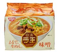 Nissin - Raoh Japanese Instant Ramen Noodles Miso 17.1oz (For 5 Bowls) by Nissin