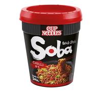 Nissin Spaghetti soba al peperoncino con salsa yakisoba, 92 g