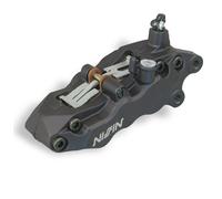 NISSIN Staffa freno 6 pistoncini anteriore destra nera, nero