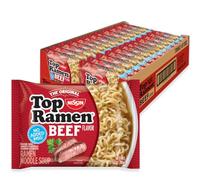 Nissin Top Ramen - Zuppa di noodle, manzo, 85 g (confezione da 24)