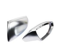 Nisza Auto Guscio Specchietto Calotte Copri specchietto retrovisore LHD per A6 per A7 per A8 C8 D5 2018 2019 2020 2021 Colore Argento Opaco.
