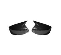 Nisza Auto Guscio Specchietto per Acura ILX 2013-2024, specchietto retrovisore Laterale, Copri Ala, Rivestimento Esterno portiera, Finitura in Fibra Carbonio, ABS