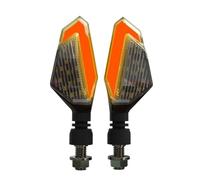 Nisza Indicatori Direzione 2PCS Universal Mini LED Moto Indicatori Di Direzione Che Scorrono Indicatori Di Direzione Per Moto Luci Di Marcia Diurna Freno