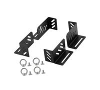 NITAGO 4 Staffe di Montaggio a Soffitto con Anelli, Ideali per Il Campeggio, in Acciaio, Accessori Resistenti, Vite a testa quadrata