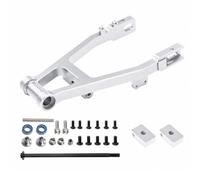 NITAGO Assemblaggio Forcellone con Cuscinetti Facile da Installare Kit Forcellone con Bulloni e Dadi per Regolazione Trasmissione, Argento
