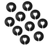 NITAIUN 10 Pezzi Copritubo Radiatore Rosone Radiatore Copri Tubi Termosifoni per Tubi di Acqua Coperchio Radiatore Per 16 mm Diametro Tubi dell'Acqua, Tubi Del Gas Tubi Riscaldamento