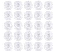 NITAIUN 200 Pezzi Trasparente Monouso Doccia Cuffie Orecchio Paraorecchie Protettive Impermeabili Copertura dell'Orecchio per Capelli Doccia Bagno Spa Balneazione (Trasparente)