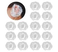 NITAIUN 300 Pezzi Trasparente Monouso Doccia Cuffie Orecchio Paraorecchie Protettive Impermeabili Copertura dell'Orecchio per Capelli Doccia Bagno Balneazione Spa