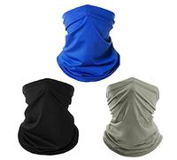 NITAIUN 3Pezzi Snoods Scaldacollo Antivento per Uomini Donne, Multifunzione Passamontagna, Sciarpa Termico Maschere, Fascia Bandana Elastica Ciclismo Sci Sport all'Aria Aperta