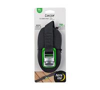 Nite Ize Cam Jam - Cinghia di fissaggio unisex, colore: verde/nero, 5,5 m