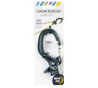 Nite Ize CamJam SlideLock - Stringicorda, con chiusura a strappo e leva a sgancio rapido, carico di lavoro di 226,8 kg e resistenza alla rottura di 680,4 kg, adatto per corde di dimensioni 3-6 mm, L