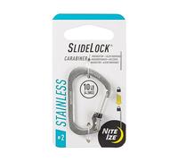Nite Ize CSL2-11-R6 - Serratura a scorrimento in acciaio inox, misura 2