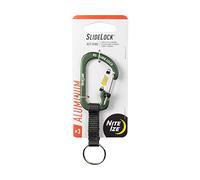 Nite Ize CSLAW3-08-R6 - Moschettone portachiavi con cinghia, verde oliva, misura standard