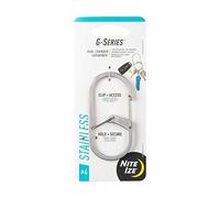 Nite IZE G-Series™ Dual Chamber Carabiner - Moschettone Unisex Adulto