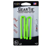 Nite Ize Gear rubber Twist ties-brown/marrone, 15,2 cm, Lime, 15,24 cm