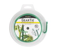 Nite Ize Gear Tie, Cravatta per Ingranaggi Riutilizzabile, in Schiuma, 20 m. Unisex-Adulto, Verde, 20ft