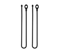 Nite Ize, Inc. GLL24-01-2R3 Nite Ize Gear Loopable, l'originale anello integrato in gomma riutilizzabile, 61 cm, nero, confezione da 2, prodotto negli Stati Uniti, confezione da 2
