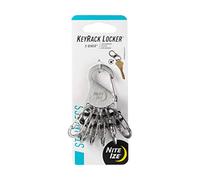 NITE IZE - Keyrack Locker Portachiavi A Moschettone Acciaio Inossidabile - SPEDIZIONE GRATUITA